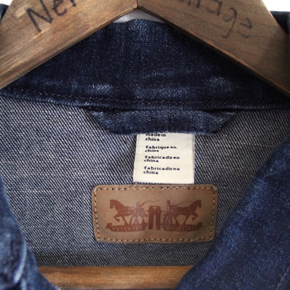 Levi’s Denim Jean Jacket Small - Picture 3 of 10